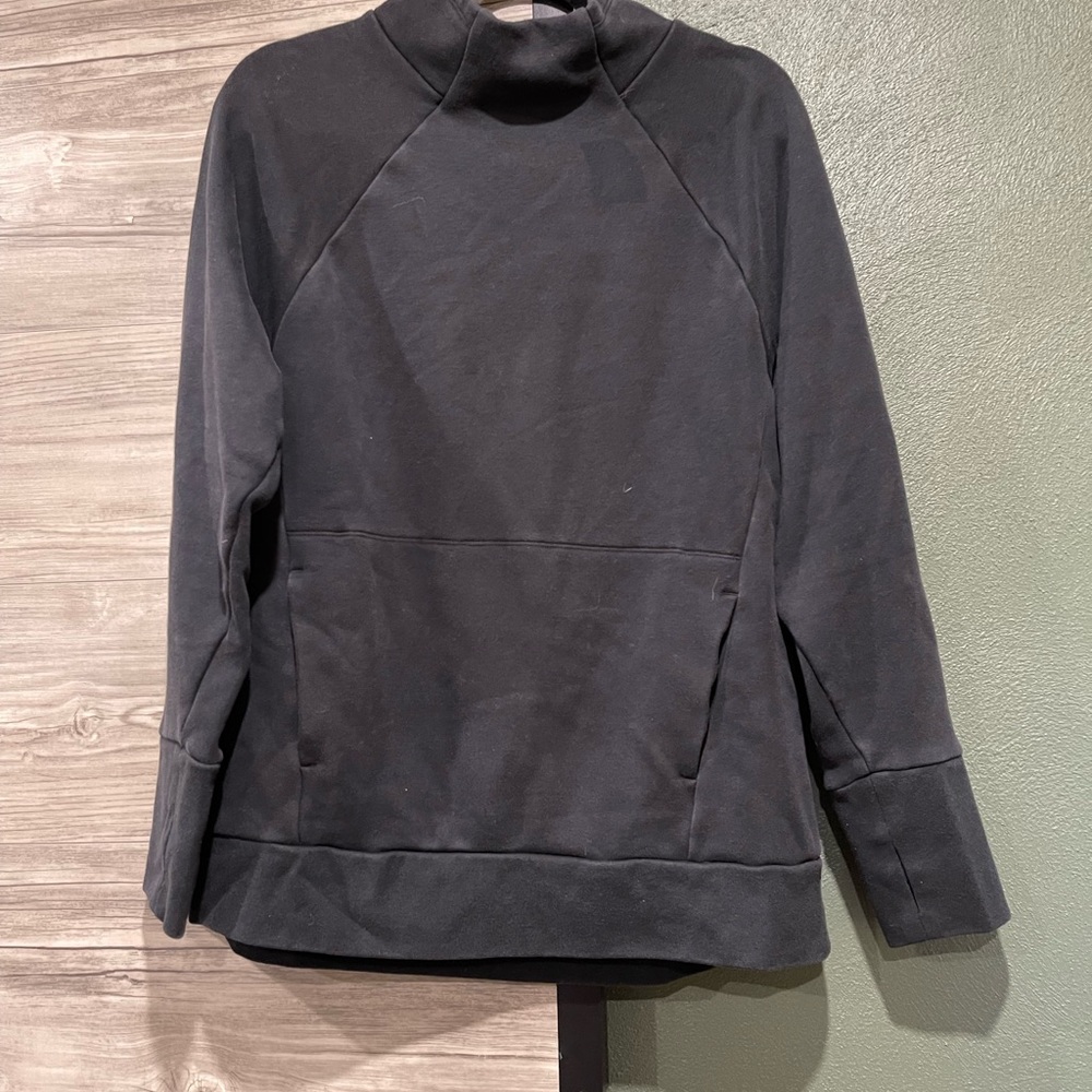 Black cowl neck